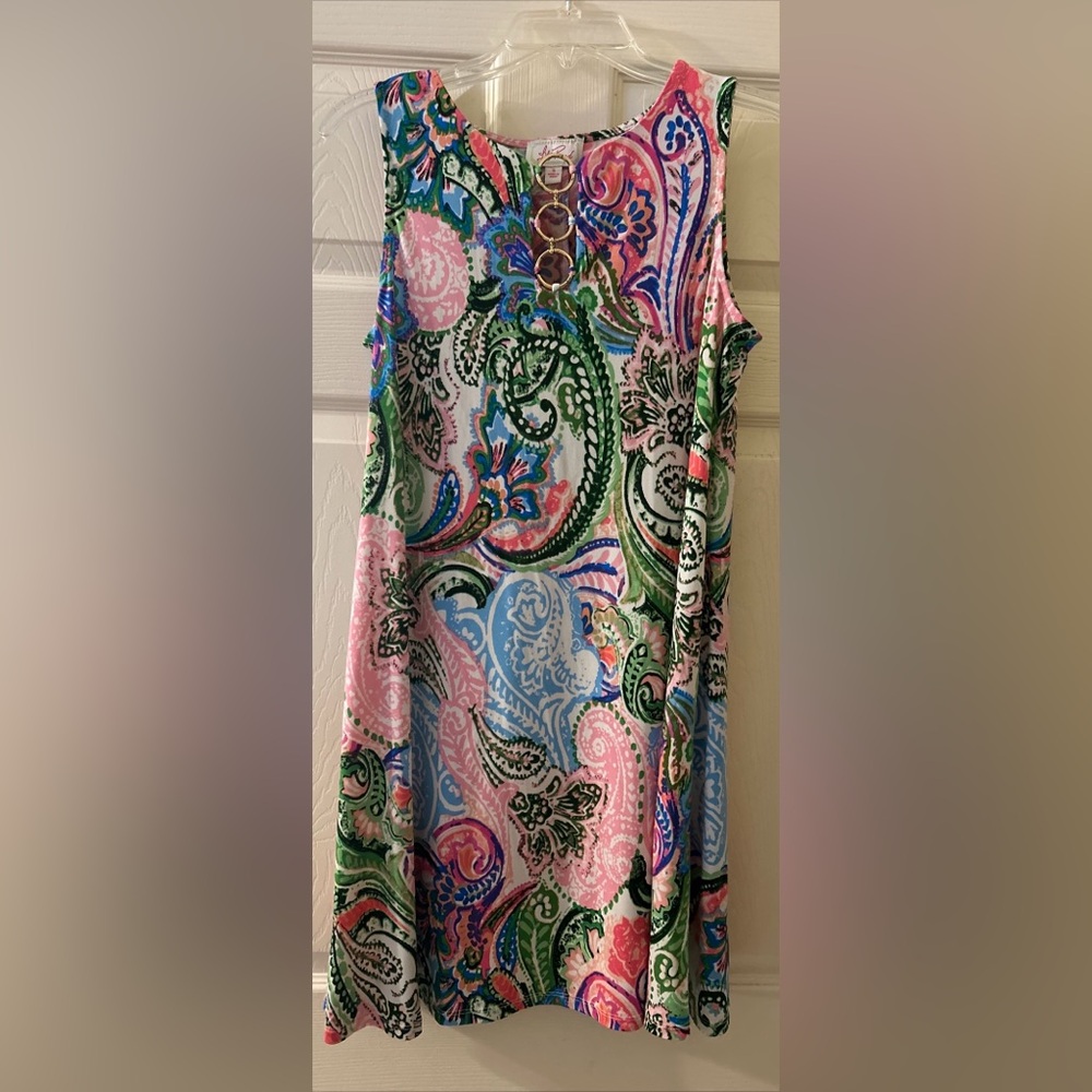 Ivy Road Slip on Dress Floral sleeveless Size S